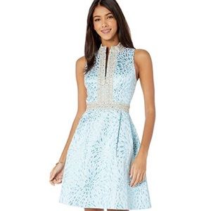 Franci Dress Bermuda Blue Lagoon